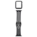 For Apple Watch Series 6 / 5 / 4 / Watch SE 44mm / Black White
