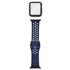 For Apple Watch Series 6 / 5 / 4 / Watch SE 44mm / Black Blue