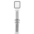 For Apple Watch Series 6 / 5 / 4 / Watch SE 44mm / White Black