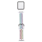 For Apple Watch Series 6 / 5 / 4 / Watch SE 44mm / White Colorful