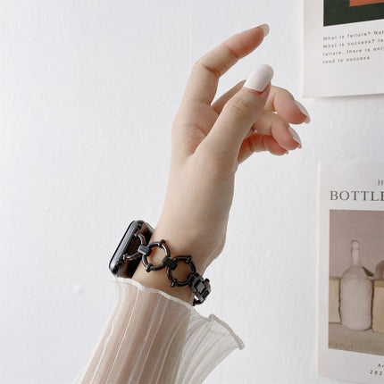 O-shaped Chain Metal Replacement Strap Watchband For Apple Watch Series - DealBuddy