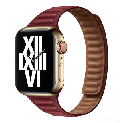 Slimming Loop Magnetic Replacement Watchband For Apple Watch Series, 7 41mm / 6&SE&5&4 40mm / 3&2&1 38mm, 7 45mm / 6&SE&5&4 44mm / 3&2&1 42mm - DealBuddy