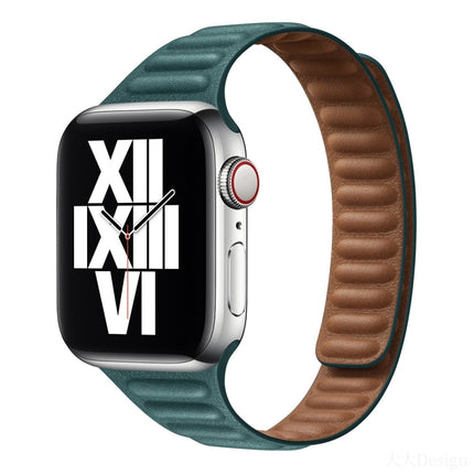 Slimming Loop Magnetic Replacement Watchband For Apple Watch Series, 7 41mm / 6&SE&5&4 40mm / 3&2&1 38mm, 7 45mm / 6&SE&5&4 44mm / 3&2&1 42mm - DealBuddy