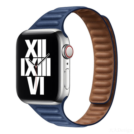 Slimming Loop Magnetic Replacement Watchband For Apple Watch Series, 7 41mm / 6&SE&5&4 40mm / 3&2&1 38mm, 7 45mm / 6&SE&5&4 44mm / 3&2&1 42mm - DealBuddy