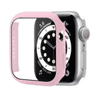 Shockproof PC Protective Case with Tempered Glass Film, For Apple Watch Series 9 / 8 / 7 41mm, For Apple Watch Series 9 / 8 / 7 45mm, For Apple Watch Series 8 / 7 41mm - DealBuddy