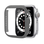 Shockproof PC Protective Case with Tempered Glass Film, For Apple Watch Series 9 / 8 / 7 41mm, For Apple Watch Series 9 / 8 / 7 45mm, For Apple Watch Series 8 / 7 41mm - DealBuddy