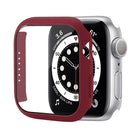 Shockproof PC Protective Case with Tempered Glass Film, For Apple Watch Series 9 / 8 / 7 41mm, For Apple Watch Series 9 / 8 / 7 45mm, For Apple Watch Series 8 / 7 41mm - DealBuddy