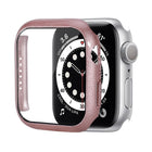 Shockproof PC Protective Case with Tempered Glass Film, For Apple Watch Series 9 / 8 / 7 41mm, For Apple Watch Series 9 / 8 / 7 45mm, For Apple Watch Series 8 / 7 41mm - DealBuddy