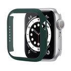 Shockproof PC Protective Case with Tempered Glass Film, For Apple Watch Series 9 / 8 / 7 41mm, For Apple Watch Series 9 / 8 / 7 45mm, For Apple Watch Series 8 / 7 41mm - DealBuddy
