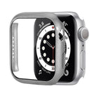 Shockproof PC Protective Case with Tempered Glass Film, For Apple Watch Series 9 / 8 / 7 41mm, For Apple Watch Series 9 / 8 / 7 45mm, For Apple Watch Series 8 / 7 41mm - DealBuddy