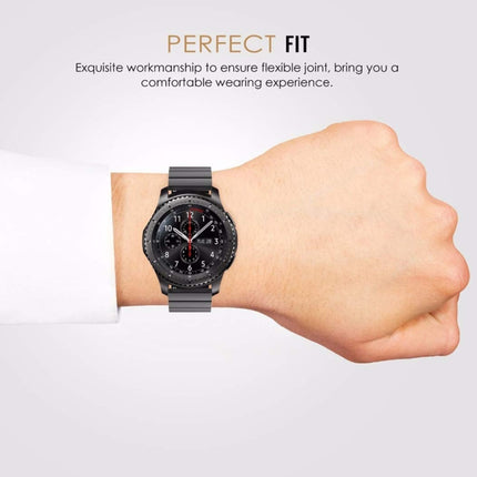 For Samsung Smart Watch One-bead Steel Replacement Strap Watchband, 18mm, 20mm, 22mm - DealBuddy
