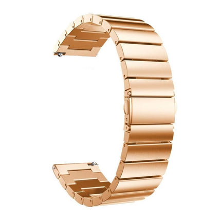 For Samsung Smart Watch One-bead Steel Replacement Strap Watchband, 18mm, 20mm, 22mm - DealBuddy