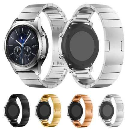For Samsung Smart Watch One-bead Steel Original Buckle Replacement Strap Watchband, 18mm, 20mm, 22mm - DealBuddy