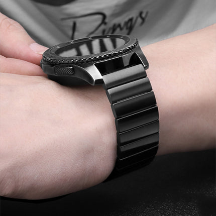 For Samsung Smart Watch One-bead Steel Butterfly Buckle Replacement Strap Watchband, 18mm, 20mm, 22mm - DealBuddy