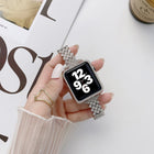 Rhombus Full Diamond Metal Replacement Wrist Strap Watchband + Case For Apple Watch Series - DealBuddy