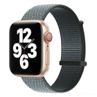 Hook and Loop Fastener Dual Section Replacement Watchband For Apple Watch Series, 7 41mm / 6&SE&5&4 40mm / 3&2&1 38mm, 7 45mm / 6&SE&5&4 44mm / 3&2&1 42mm - DealBuddy