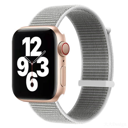 Hook and Loop Fastener Dual Section Replacement Watchband For Apple Watch Series, 7 41mm / 6&SE&5&4 40mm / 3&2&1 38mm, 7 45mm / 6&SE&5&4 44mm / 3&2&1 42mm - DealBuddy