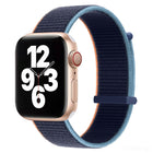 Hook and Loop Fastener Dual Section Replacement Watchband For Apple Watch Series, 7 41mm / 6&SE&5&4 40mm / 3&2&1 38mm, 7 45mm / 6&SE&5&4 44mm / 3&2&1 42mm - DealBuddy