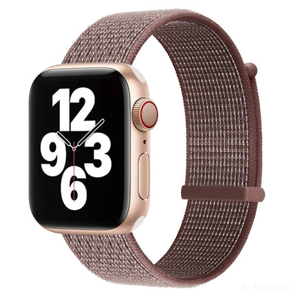 Hook and Loop Fastener Dual Section Replacement Watchband For Apple Watch Series, 7 41mm / 6&SE&5&4 40mm / 3&2&1 38mm, 7 45mm / 6&SE&5&4 44mm / 3&2&1 42mm - DealBuddy