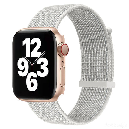 Hook and Loop Fastener Dual Section Replacement Watchband For Apple Watch Series, 7 41mm / 6&SE&5&4 40mm / 3&2&1 38mm, 7 45mm / 6&SE&5&4 44mm / 3&2&1 42mm - DealBuddy