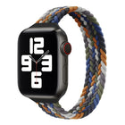 Small Waist Single Loop Nylon Braid Replacement Watchband For Apple Watch Series - DealBuddy