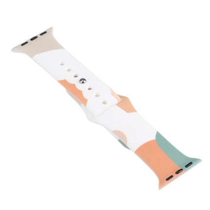 Morandi Series Contrast Color Silicone Replacement Watchband For Apple Watch Series - DealBuddy