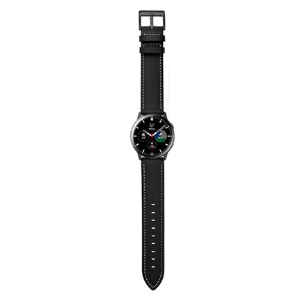 Leather Replacement Strap Watchband, For Samsung Galaxy Watch 3 41mm, For Samsung Galaxy Watch 3 45mm, For Samsung Galaxy Watch 42mm, For Samsung Galaxy Watch 46mm - DealBuddy