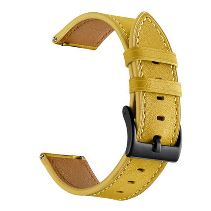 Leather Replacement Strap Watchband, For Samsung Galaxy Watch 3 41mm, For Samsung Galaxy Watch 3 45mm, For Samsung Galaxy Watch 42mm, For Samsung Galaxy Watch 46mm - DealBuddy