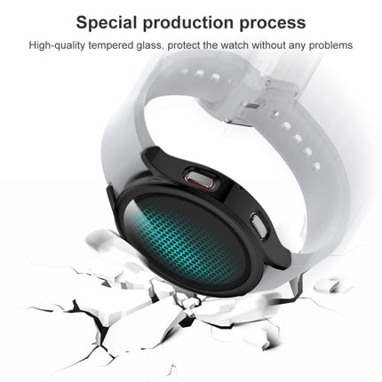 Electroplated PC + Tempered Glass Film Integrated Protective Case, For Samsung Galaxy Watch4 40mm, For Samsung Galaxy Watch4 44mm - DealBuddy