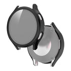 Electroplated PC + Tempered Glass Film Integrated Protective Case, For Samsung Galaxy Watch4 40mm, For Samsung Galaxy Watch4 44mm - DealBuddy