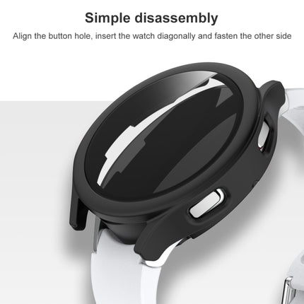 Frosted PC + Tempered Glass Film Integrated Protective Case - DealBuddy