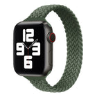 Small Waist Single Loop Nylon Braid Replacement Watchband For Apple Watch Series 7 45mm / 6&SE&5&4 44mm / 3&2&1 42mm, S 145mm, M 155mm, L 165mm - DealBuddy