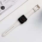 Sewing Leather Replacement Strap Watchband For Apple Watch Series, 7 41mm / 6&SE&5&4 40mm / 3&2&1 38mm, 7 45mm / 6&SE&5&4 44mm / 3&2&1 42mm - DealBuddy