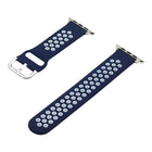 Silicone Replacement Strap Watchband For Apple Watch Series, 7 41mm / 6&SE&5&4 40mm / 3&2&1 38mm, 7 45mm / 6&SE&5&4 44mm / 3&2&1 42mm - DealBuddy