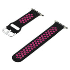 7 45mm / 6&SE&5&4 44mm / 3&2&1 42mm / Black + Rose Red