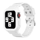 Glacier Transparent TPU Integrated Replacement Strap Watchband, For Apple Watch Series 7 45mm, For Apple Watch Series 7 41mm - DealBuddy