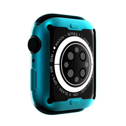 Shockproof TPU All-inclusive Electroplate Protective Case, For Apple Watch Series 9 / 8 / 7 41mm, For Apple Watch Series 9 / 8 / 7 45mm - DealBuddy