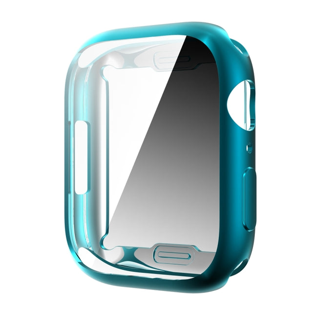 Shockproof TPU All-inclusive Electroplate Protective Case, For Apple Watch Series 9 / 8 / 7 41mm, For Apple Watch Series 9 / 8 / 7 45mm - DealBuddy