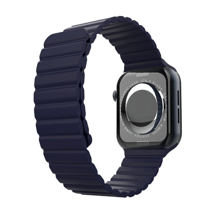 Integrated Silicone Replacement Strap Watchband For Apple Watch Series, 7 41mm / 6&SE&5&4 40mm / 3&2&1 38mm, 7 45mm / 6&SE&5&4 44mm / 3&2&1 42mm - DealBuddy