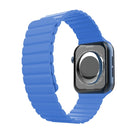 Integrated Silicone Replacement Strap Watchband For Apple Watch Series, 7 41mm / 6&SE&5&4 40mm / 3&2&1 38mm, 7 45mm / 6&SE&5&4 44mm / 3&2&1 42mm - DealBuddy