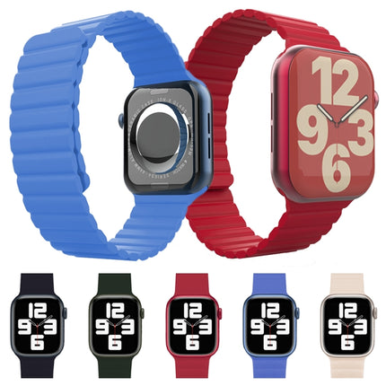 Integrated Silicone Replacement Strap Watchband For Apple Watch Series, 7 41mm / 6&SE&5&4 40mm / 3&2&1 38mm, 7 45mm / 6&SE&5&4 44mm / 3&2&1 42mm - DealBuddy
