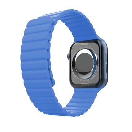 Integrated Silicone Replacement Strap Watchband For Apple Watch Series, 7 41mm / 6&SE&5&4 40mm / 3&2&1 38mm, 7 45mm / 6&SE&5&4 44mm / 3&2&1 42mm - DealBuddy
