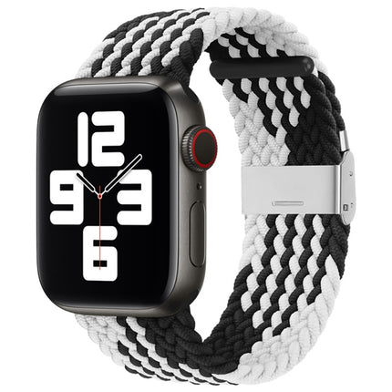 Nylon Braid One Buckle Replacement Watchband For Apple Watch Series, 7 41mm / 6&SE&5&4 40mm / 3&2&1 38mm - DealBuddy