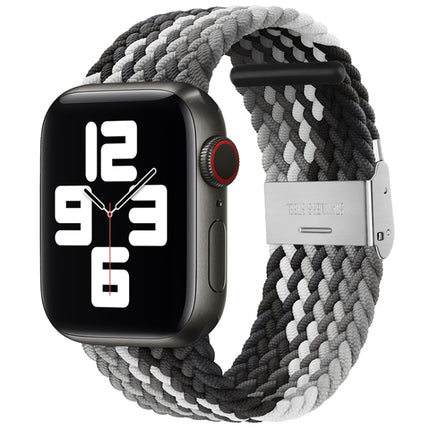 Nylon Braid One Buckle Replacement Watchband For Apple Watch Series, 7 45mm / 6&SE&5&4 44mm / 3&2&1 42mm - DealBuddy