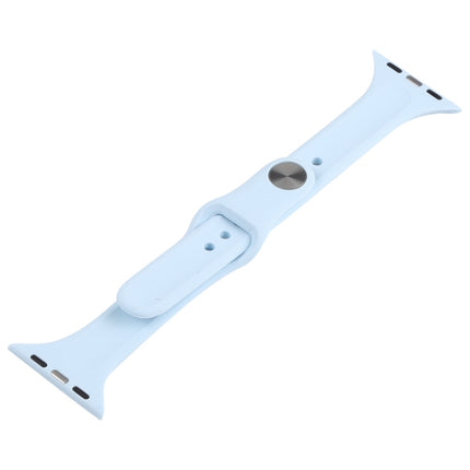 Slimming Silicone Replacement Watchband For Apple Watch Series, 7 41mm / 6&SE&5&4 40mm / 3&2&1 38mm - DealBuddy