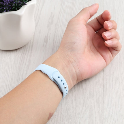 Slimming Silicone Replacement Watchband For Apple Watch Series, 7 41mm / 6&SE&5&4 40mm / 3&2&1 38mm - DealBuddy