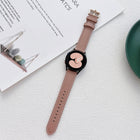 Sewing Leather Strap Watchband, For Samsung Galaxy Watch4 40mm / 44mm - DealBuddy