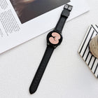 Lychee Texture Leather Strap Watchband, For Samsung Galaxy Watch4 40mm / 44mm - DealBuddy