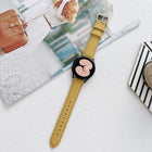 Lychee Texture Leather Strap Watchband, For Samsung Galaxy Watch4 40mm / 44mm - DealBuddy