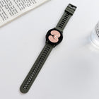 Two-color Silicone Strap Watchband, For Samsung Galaxy Watch4 40mm / 44mm - DealBuddy
